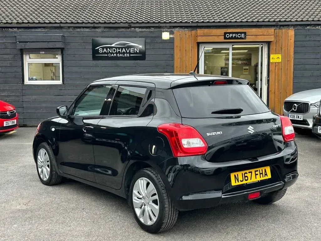 Used Suzuki Swift SZ-T 111 HP (81 kW) 2017 Black Hatchback