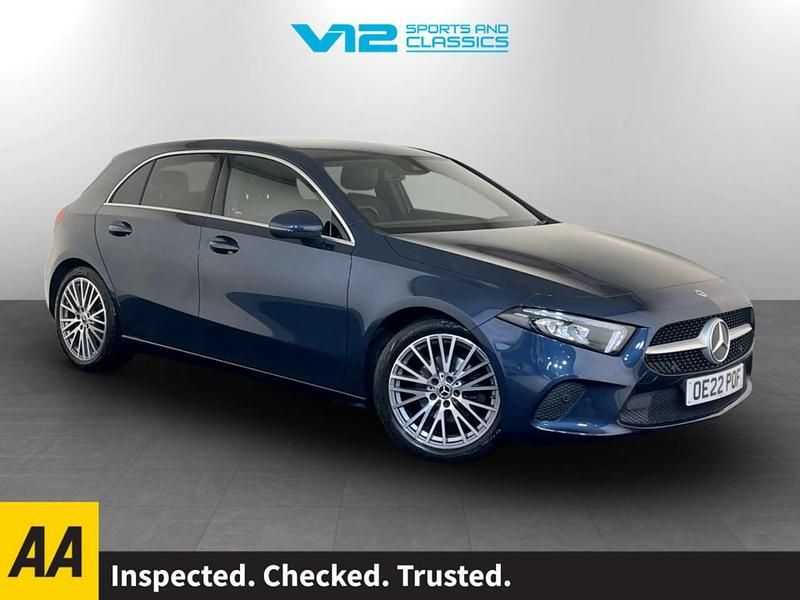 Used Mercedes A180 Executive 136 HP (100 kW) 2022 Blue Hatchback