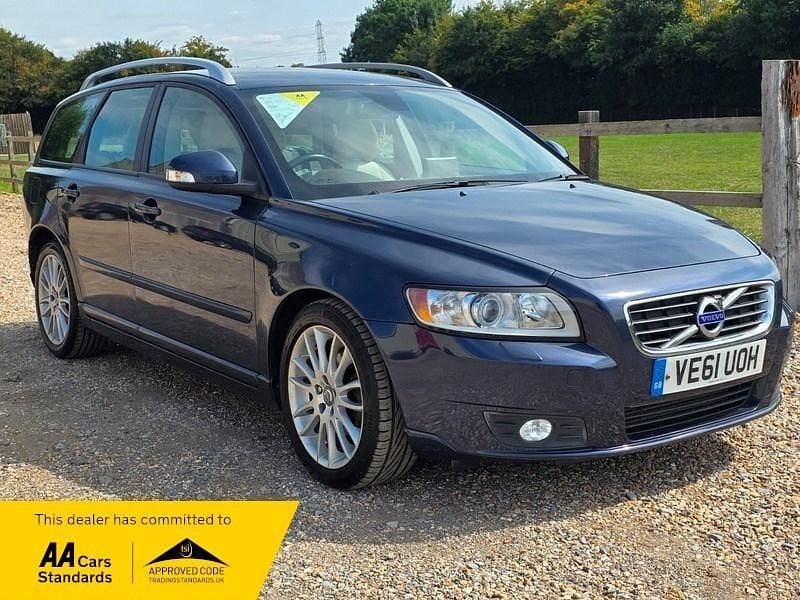 Blue Used 2012 Volvo V50 SE Lux Estate | £5,299 (Fair price) - Image 1/4
