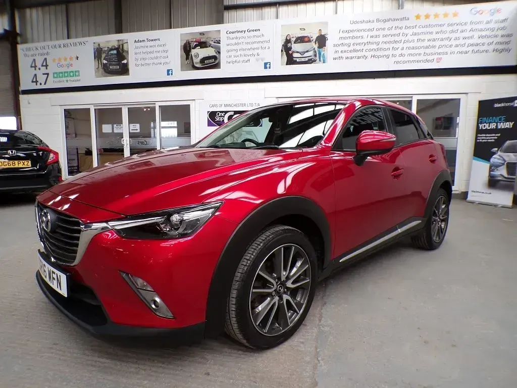 Usado Mazda CX-3 Inclusive 120 HP (88 kW) 2016 Vermelho SUV