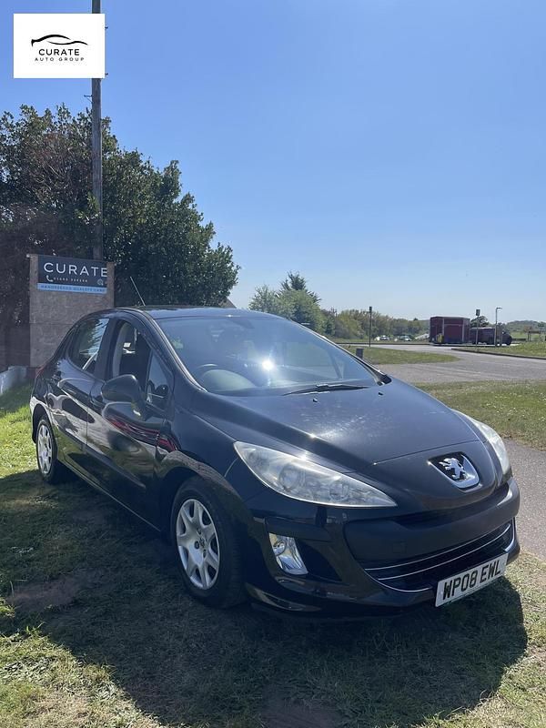 Używany Peugeot 308 S 90 KM (66 kW) 2008 Czarny Hatchback