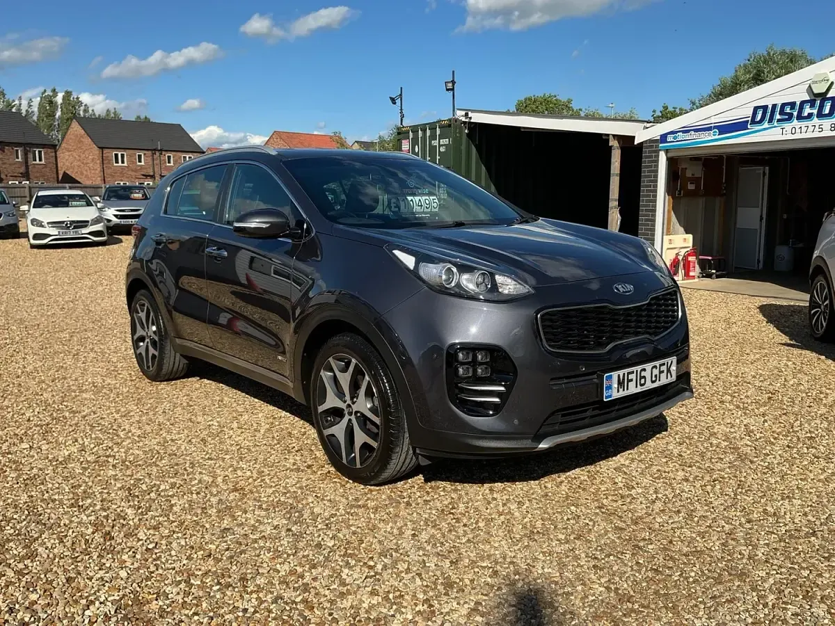 Used Kia Sportage GT-Line 174 HP (127 kW) 2016 Silver SUV