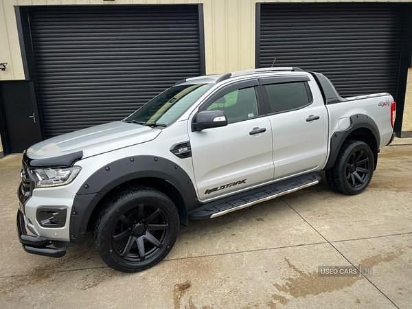 Silver Used 2020 Ford Ranger Wildtrack Pickup | £16,950 (Fair price) - Image 1/4