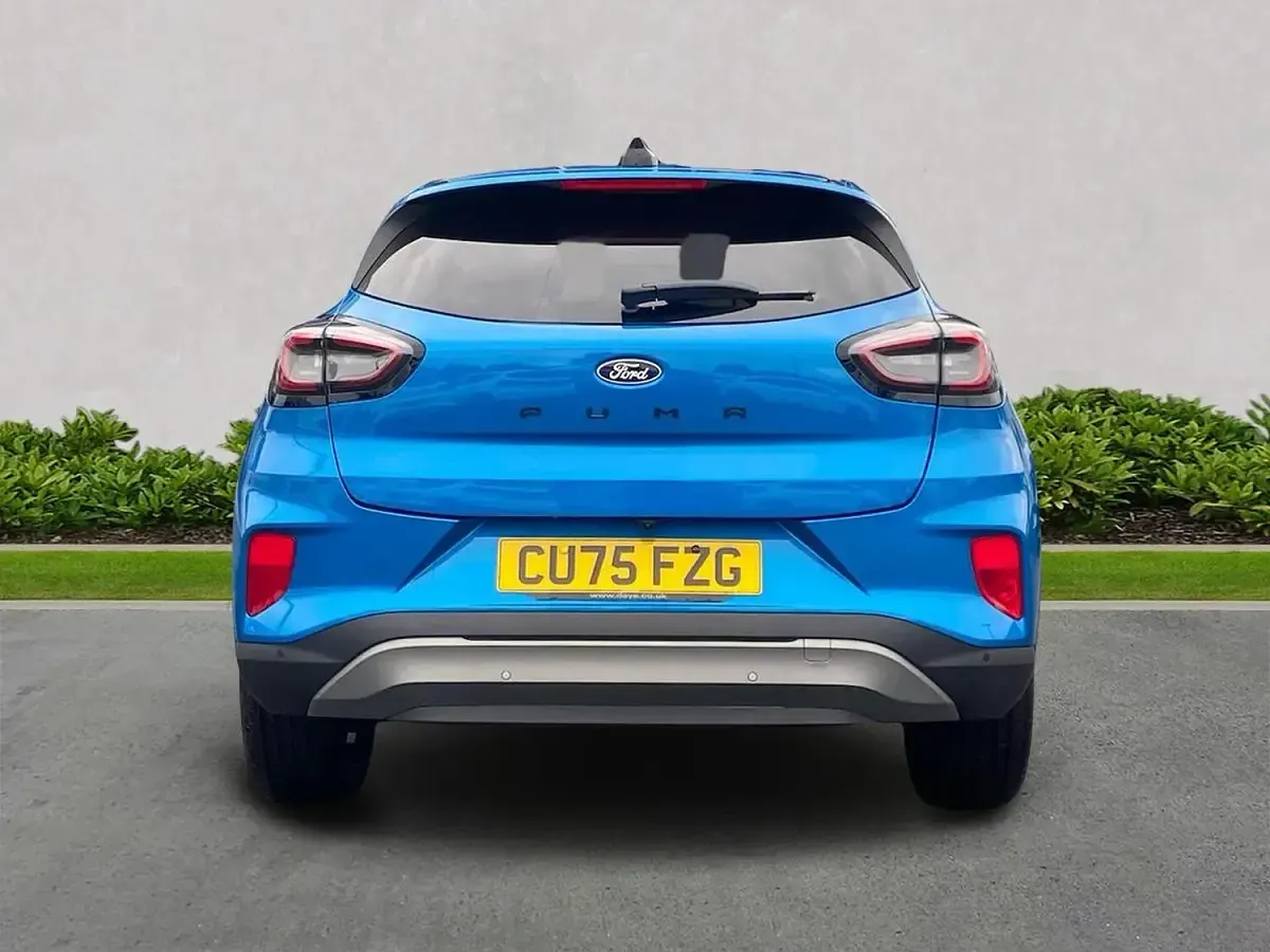 Used Ford Puma Titanium 125 HP (91 kW) 2025 Blue SUV