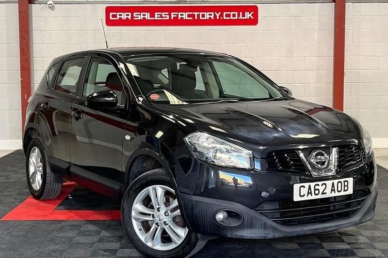 Black Used 2012 Nissan Qashqai Acenta SUV | £3,395 (Fair price) - Image 1/1