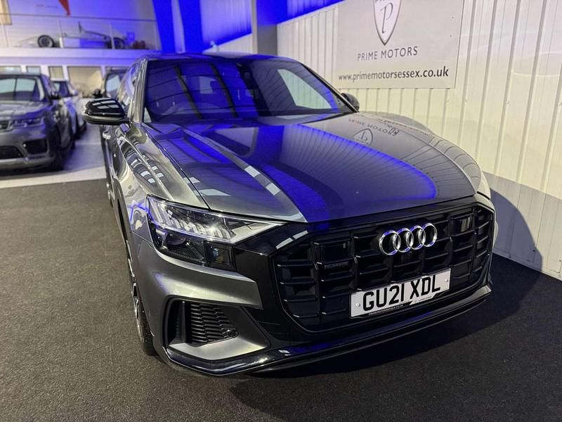 Used Audi Q8 Black Edition 2021 Grey SUV