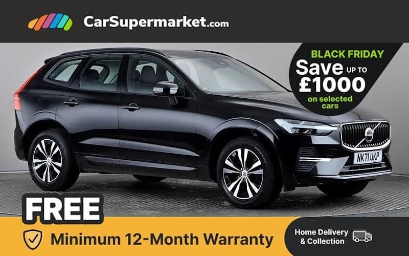 Black Used 2021 Volvo XC60 Momentum SUV | £25,397 (Fair price) - Image 1/3