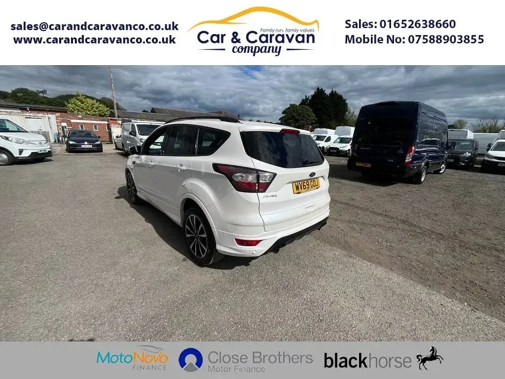 Used Ford Kuga ST-Line 150 HP (110 kW) 2019 White SUV