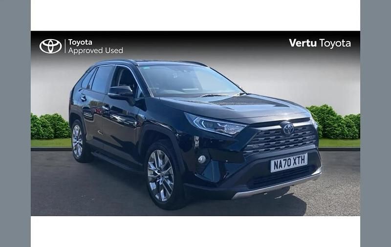 Used Toyota RAV4 Hybrid 218 HP (160 kW) 2020 Black SUV