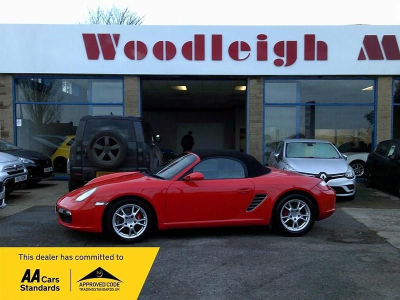 Used Porsche Boxster 2006 Red Cabriolet