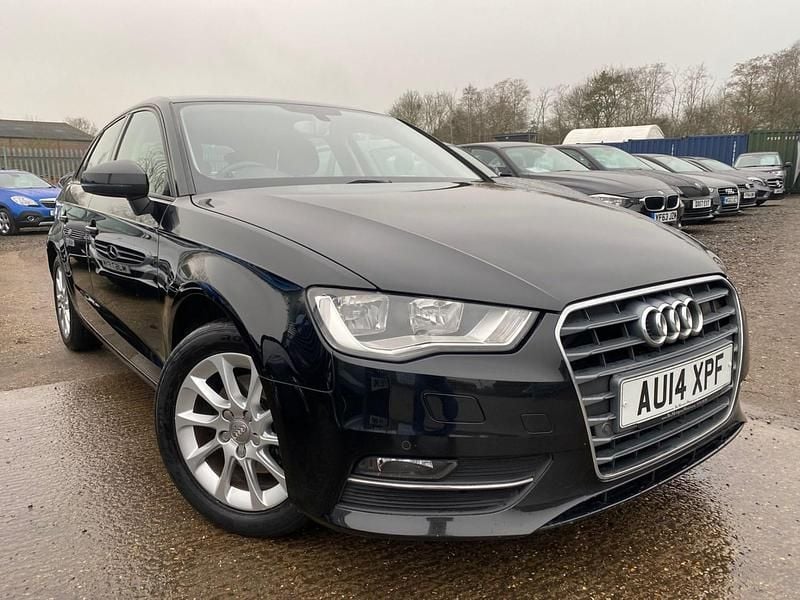 Black Used 2014 Audi A3 Hatchback | £6,495 (Good price) - Image 1/4