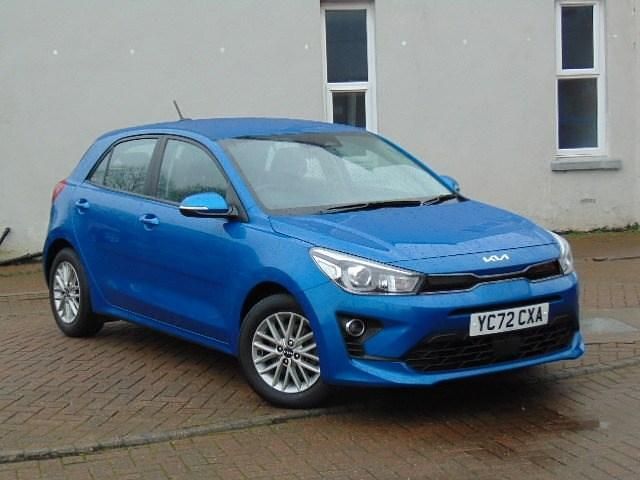 Blue Used 2022 Kia Rio Hatchback | £12,770 (Fair price) - Image 1/4