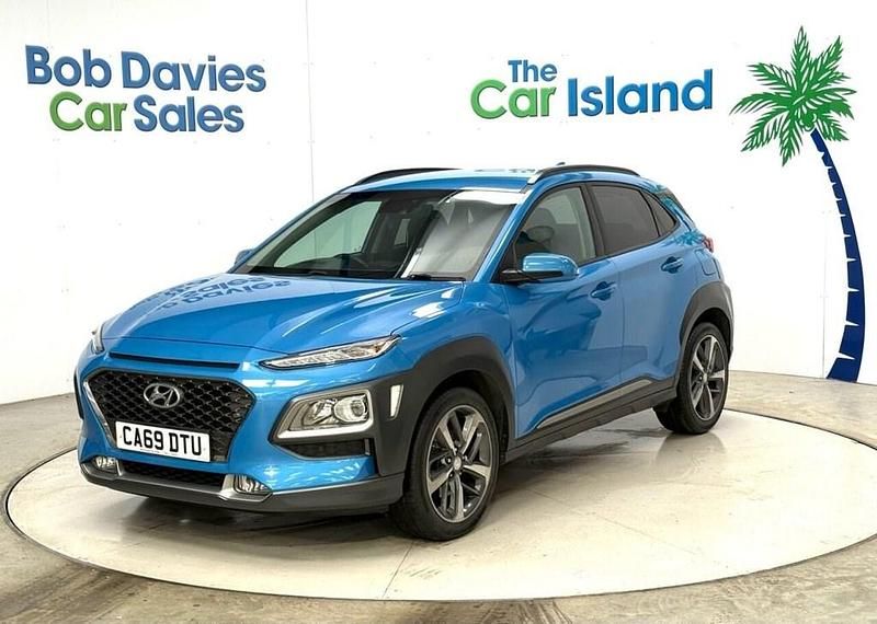 Used Hyundai Kona Premium SE 120 HP (88 kW) 2019 Blue SUV