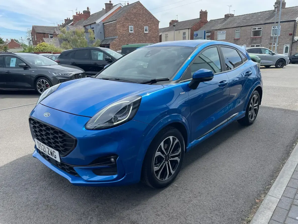 Used Ford Puma ST-Line 125 HP (91 kW) 2021 Blue SUV