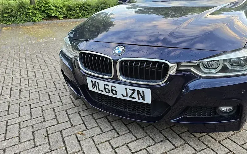 Used BMW 330e M Sport 252 HP (185 kW) 2016 Blue Sedan