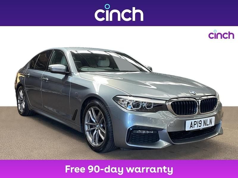 Blue Used 2019 BMW 520 M Sport Sedan | £20,599 (Good price) - Image 1/3