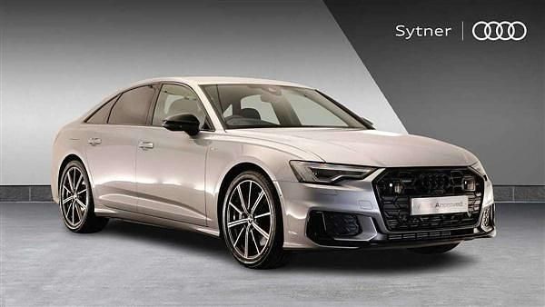 Silver New 2025 Audi A6 Black Edition Sedan | £45,000 - Image 1/4