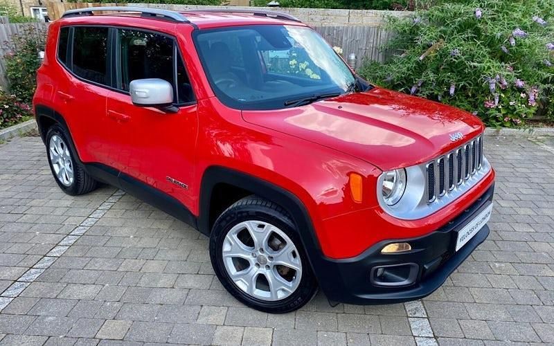 Red Used 2016 Jeep Renegade Limited SUV | £13,750 - Image 1/4