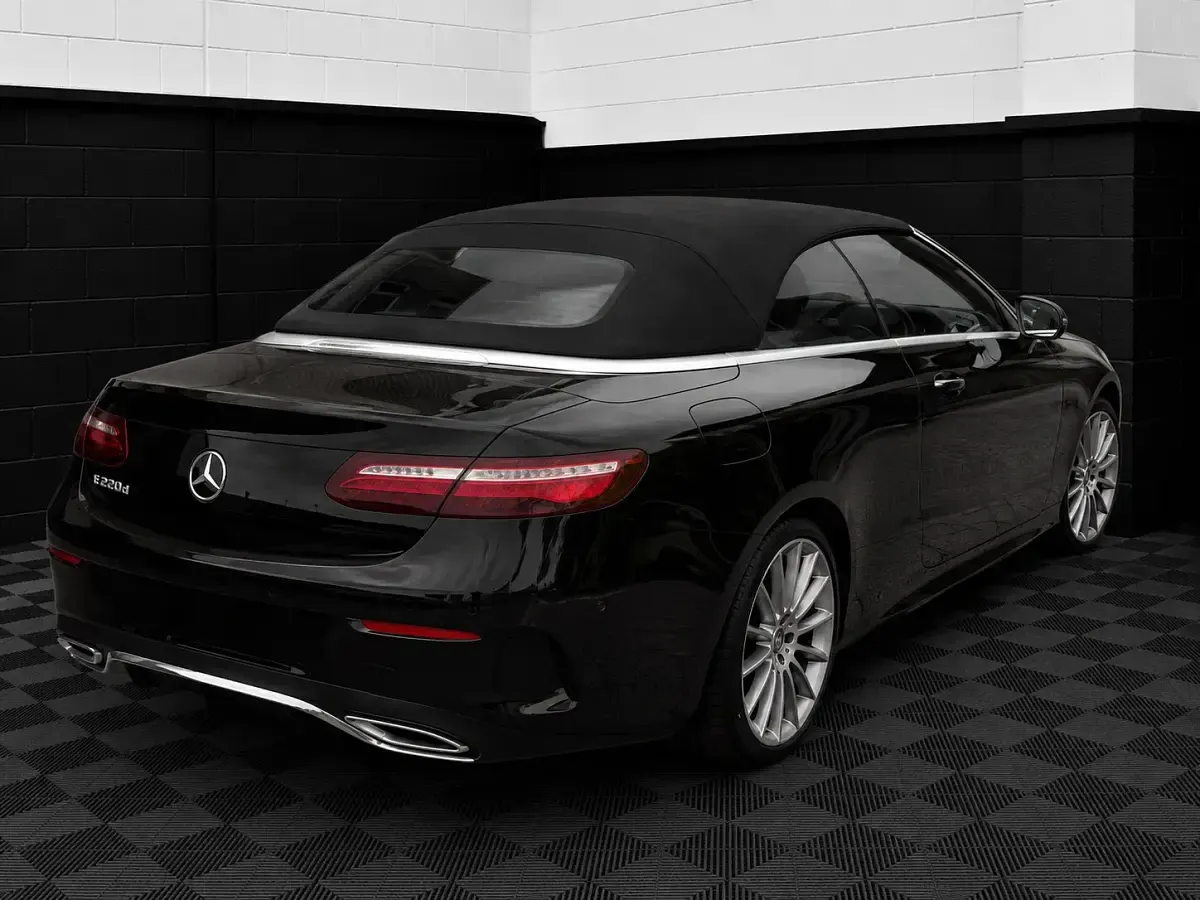 Used Mercedes E220 AMG Line Premium 2018 Black Cabriolet