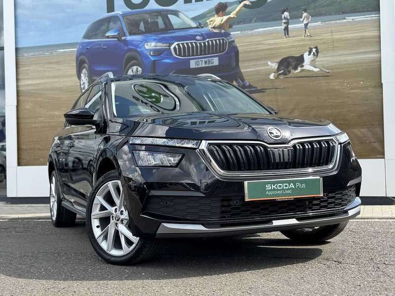 Black Used 2022 Skoda Kamiq SE L Executive SUV | £17,190 (Fair price) - Image 1/4