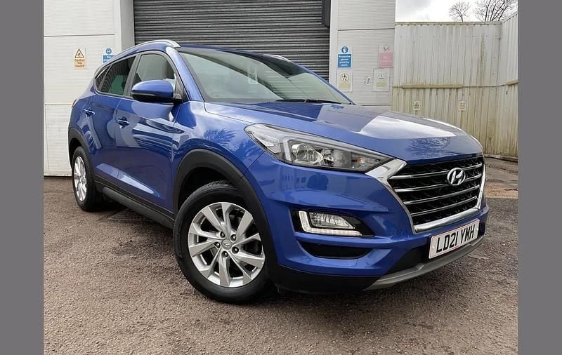Used Hyundai Tucson SE 180 HP (132 kW) 2021 Blue SUV