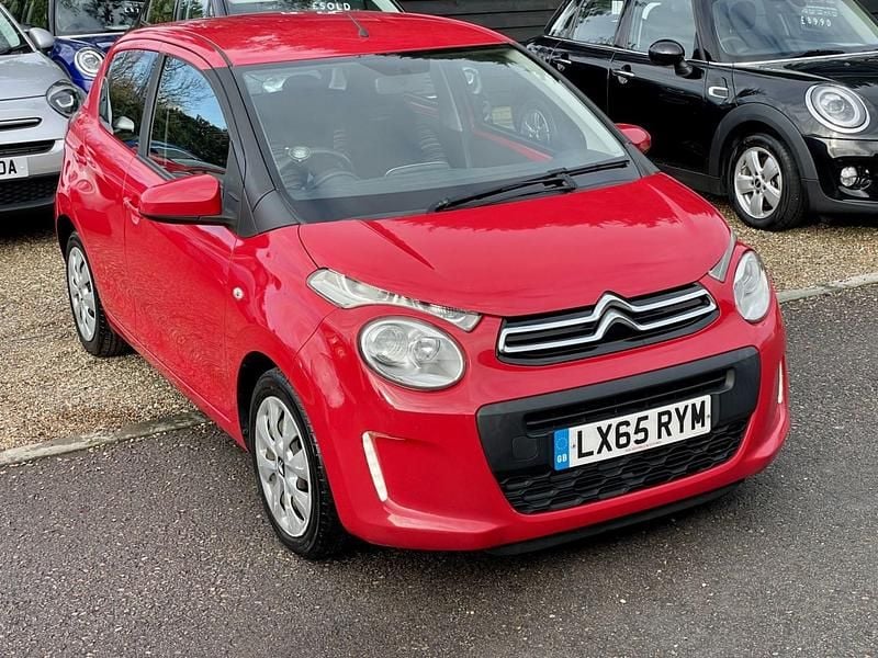 Red Used 2015 Citroën C1 Feel Hatchback | £2,470 (Fair price) - Image 1/4