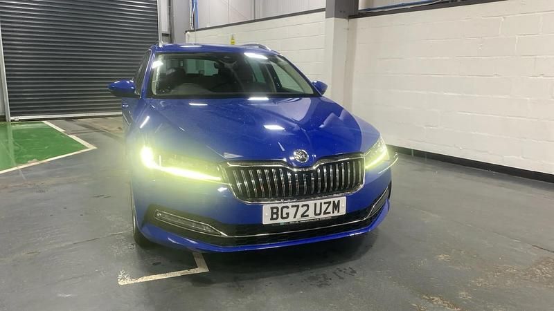 Used Skoda Superb SE L 2022 Blue Estate