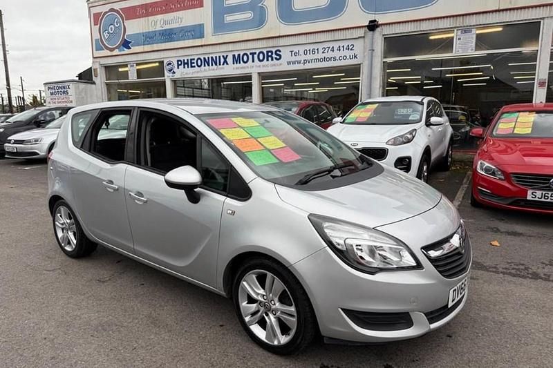 Used Vauxhall Meriva Club 100 HP (73 kW) 2016 Silver MPV