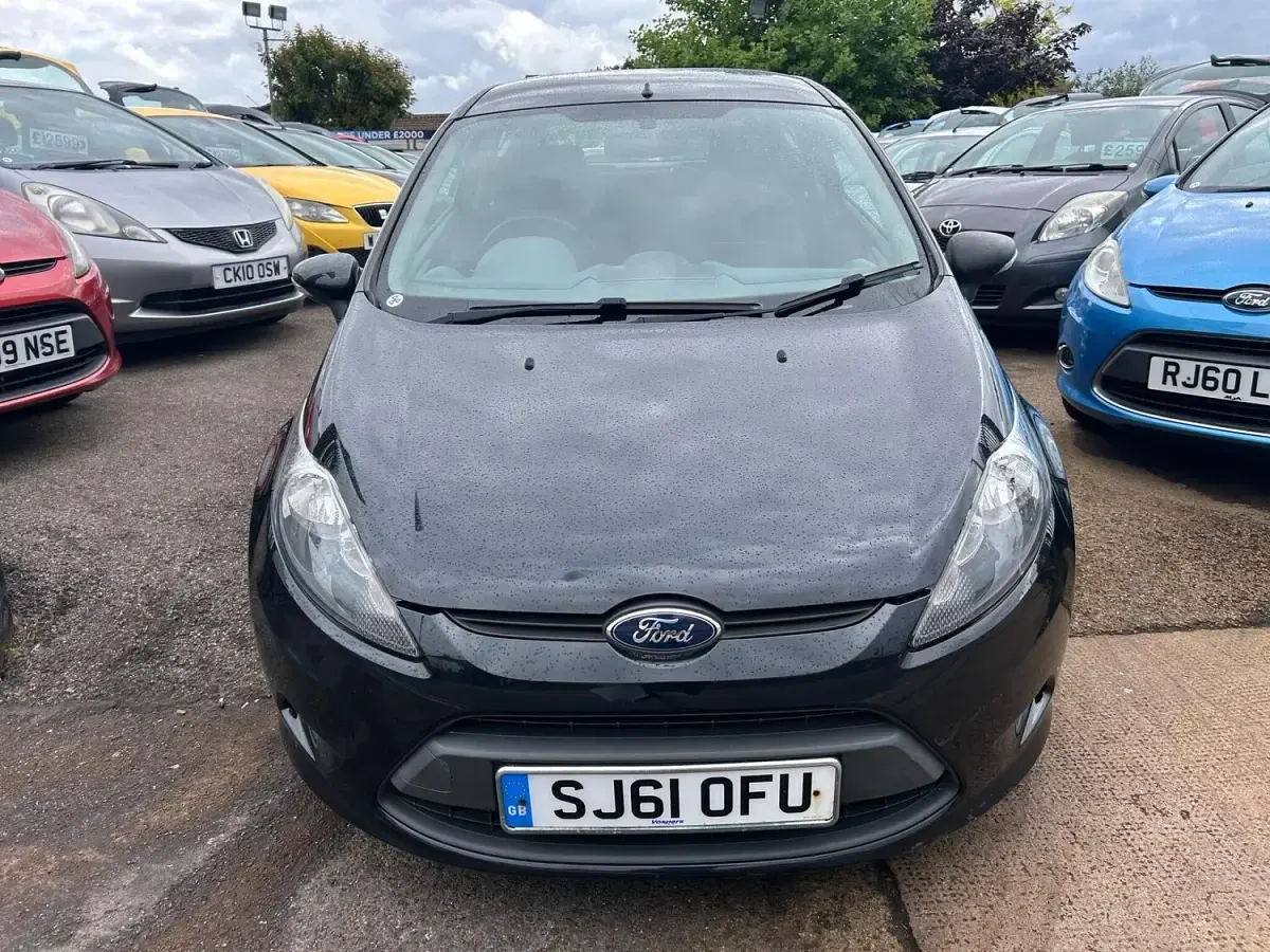 Used Ford Fiesta 82 HP (60 kW) 2011 Black Hatchback