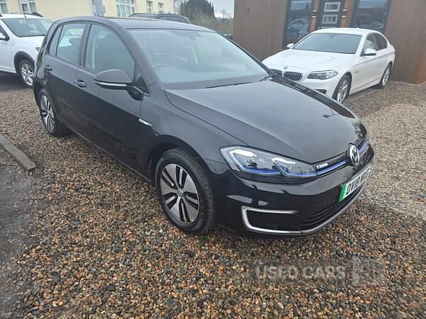 Used VW e-Golf 99 kW (135 HP) 2018 Black Hatchback