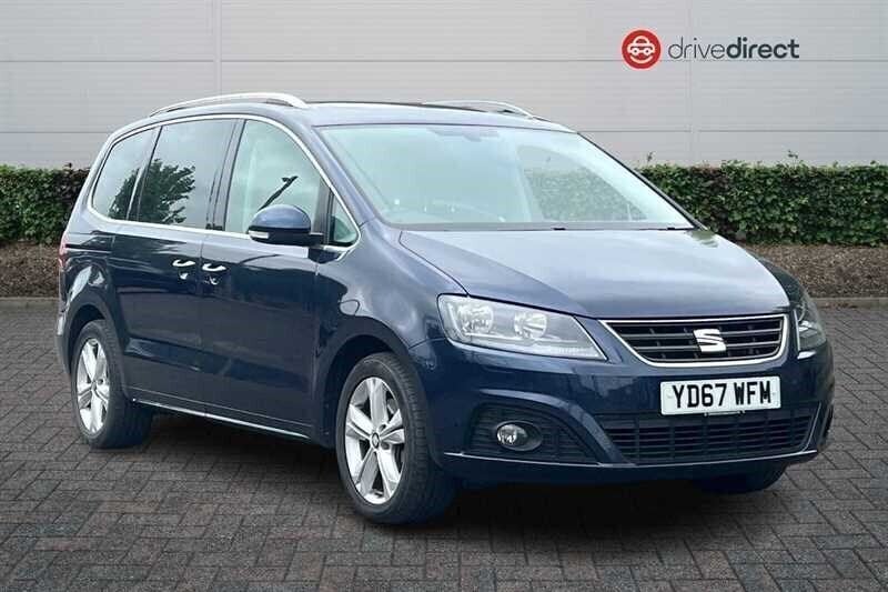 Blue Used 2017 Seat Alhambra Ecomotive MPV | £14,772 (Fair price) - Image 1/4