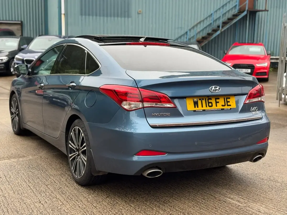Used Hyundai i40 Premium 2016 Blue Sedan