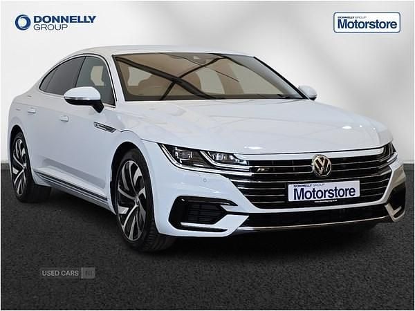 Used VW Arteon R-line 2020 White Hatchback