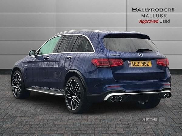 Used Mercedes GLC43 AMG Premium Plus 390 HP (286 kW) 2021 Blue Estate