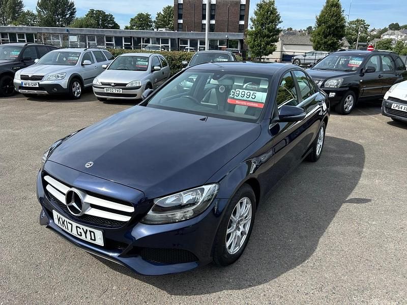 Blue Used 2017 Mercedes C200 SE Sedan | £9,995 (Super price) - Image 1/4