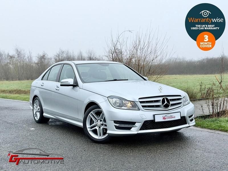 Silver Used 2013 Mercedes C220 AMG Sedan | £6,350 (Fair price) - Image 1/4