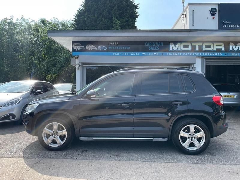 Used VW Tiguan 140 HP (102 kW) 2008 Black SUV