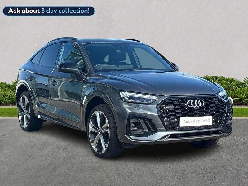 Grey Used 2022 Audi Q5 Sportback Comfort SUV | £37,986 (Expensive) - Image 1/4