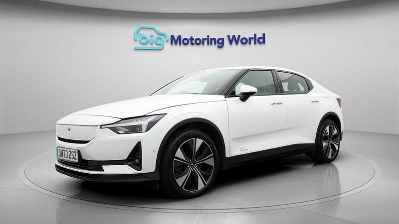 Used Polestar 2 Standard Range Single Motor 200 kW (272 HP) 2023 White Hatchback