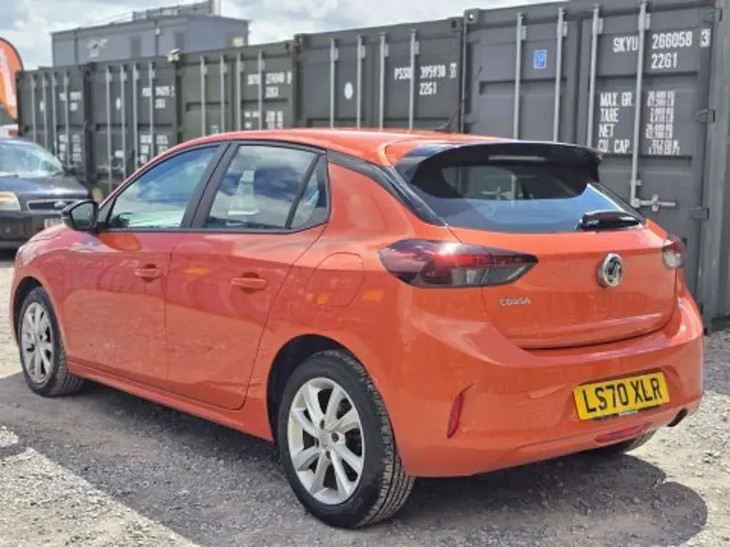 Used Vauxhall Corsa S 100 HP (73 kW) 2020 Orange Hatchback