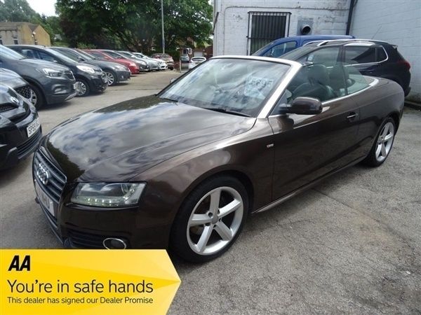 Brown Used 2011 Audi A5 Cabriolet S-Line Cabriolet | £4,295 (Fair price) - Image 1/1