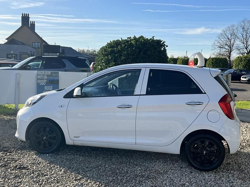 Used Kia Picanto 65 HP (47 kW) 2015 White Hatchback