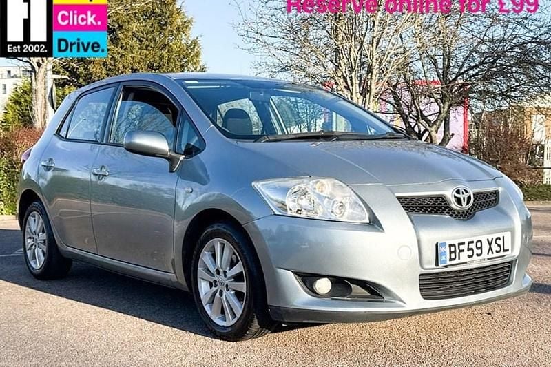 Silver Used 2009 Toyota Auris Edition Hatchback | £1,819 (Fair price) - Image 1/1
