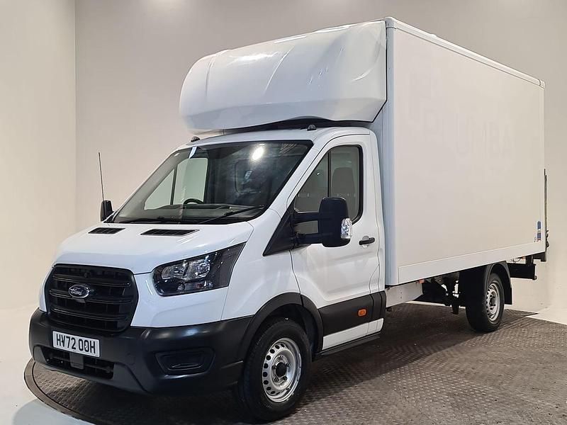 Used Ford Transit 130 HP (95 kW) 2022 White Cabriolet