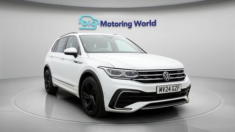 Used VW Tiguan R-line Edition 150 HP (110 kW) 2023 White SUV
