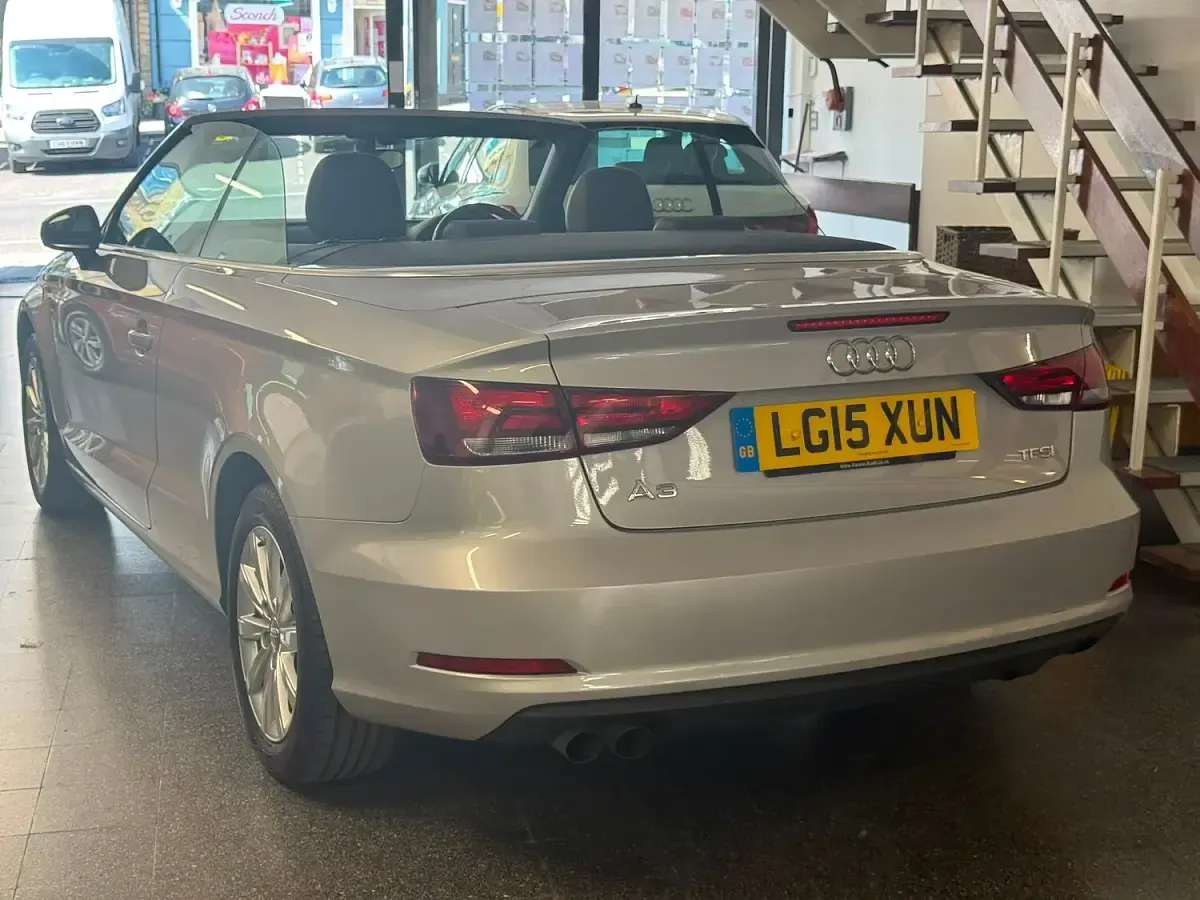 Used Audi A3 Cabriolet 150 HP (110 kW) 2015 Grey Cabriolet