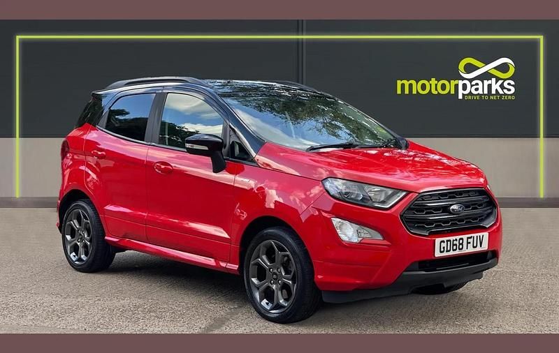 Red Used 2019 Ford Ecosport ST-Line SUV | £8,952 (Fair price) - Image 1/4