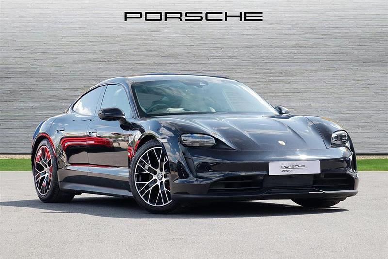 Black Used 2022 Porsche Taycan Sedan | £53,490 (A bit pricey) - Image 1/4
