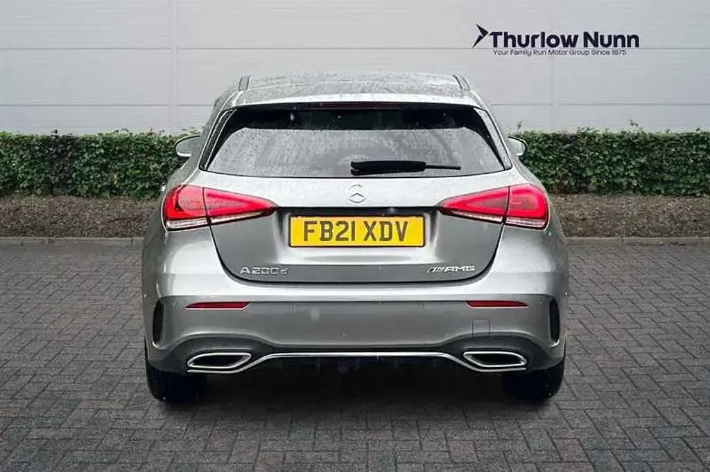 Used Mercedes A200 AMG Line Premium 150 HP (110 kW) 2021 Grey Hatchback