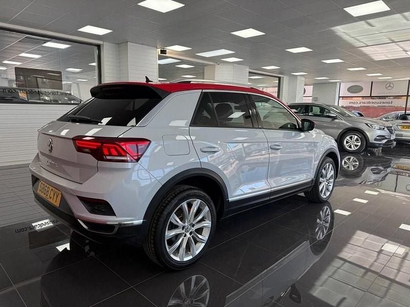 Usado VW T-Roc SEL 150 HP (110 kW) 2018 Prateado SUV